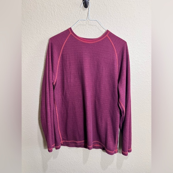 Tommy Bahama Red Striped Crewneck Sweater - Picture 5 of 6